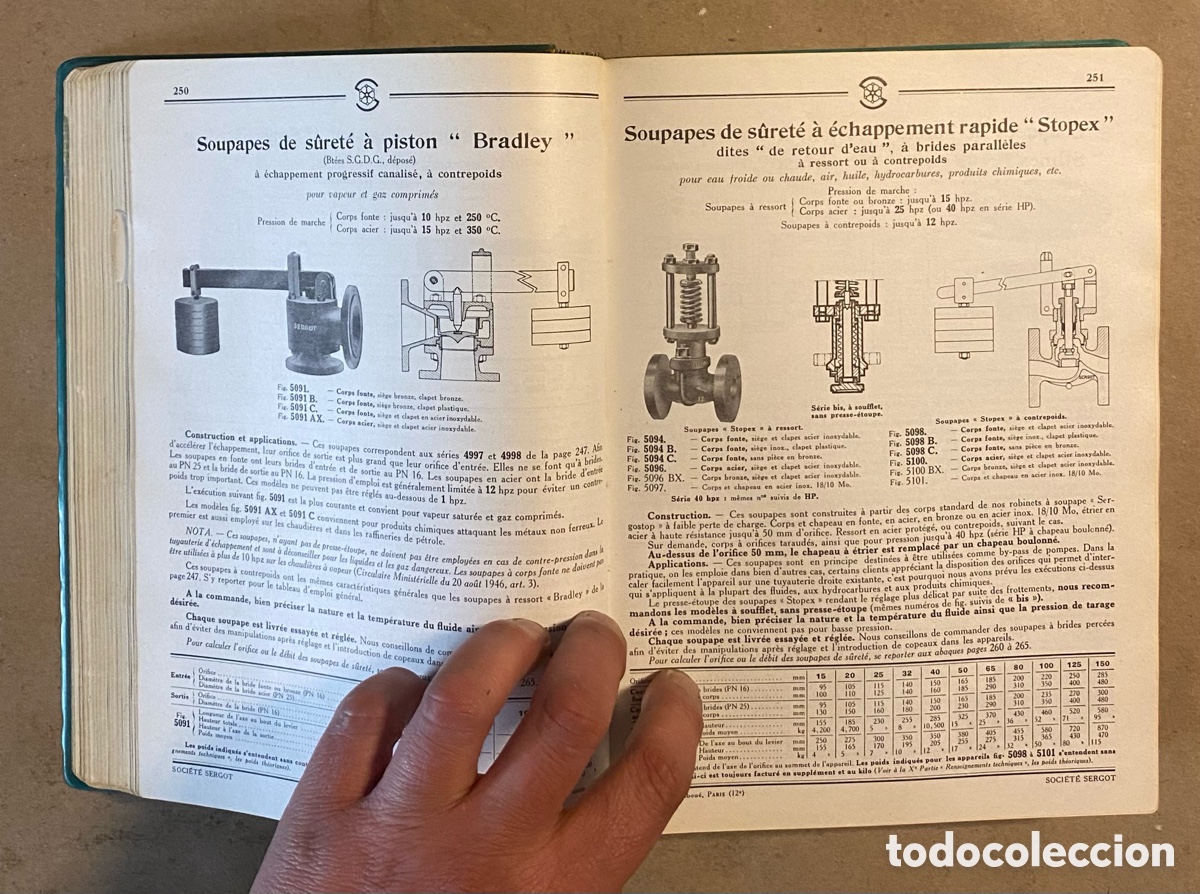 Libros de segunda mano: CATALOGUE - FORMULAIRE SERGOT N&deg; 61 (1964). - Foto 8