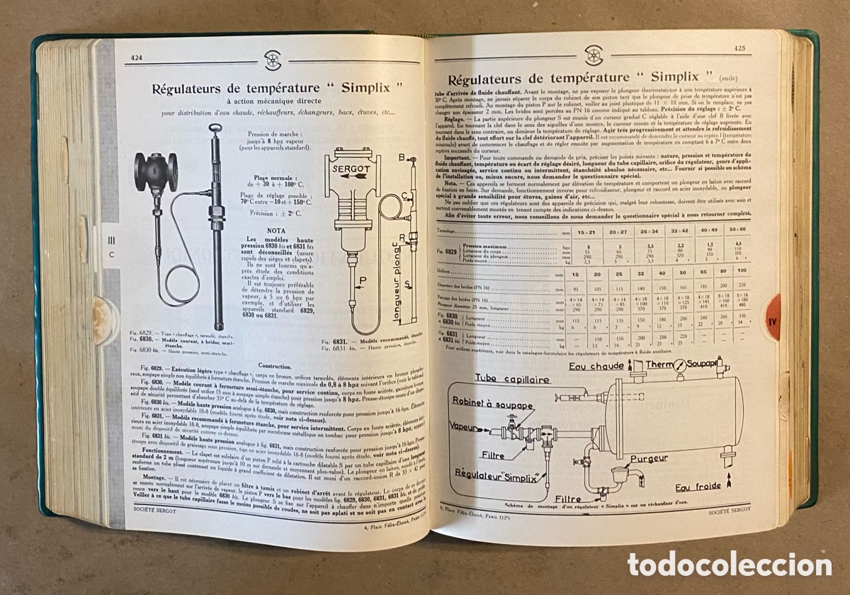 Libros de segunda mano: CATALOGUE - FORMULAIRE SERGOT N&deg; 61 (1964). - Foto 9