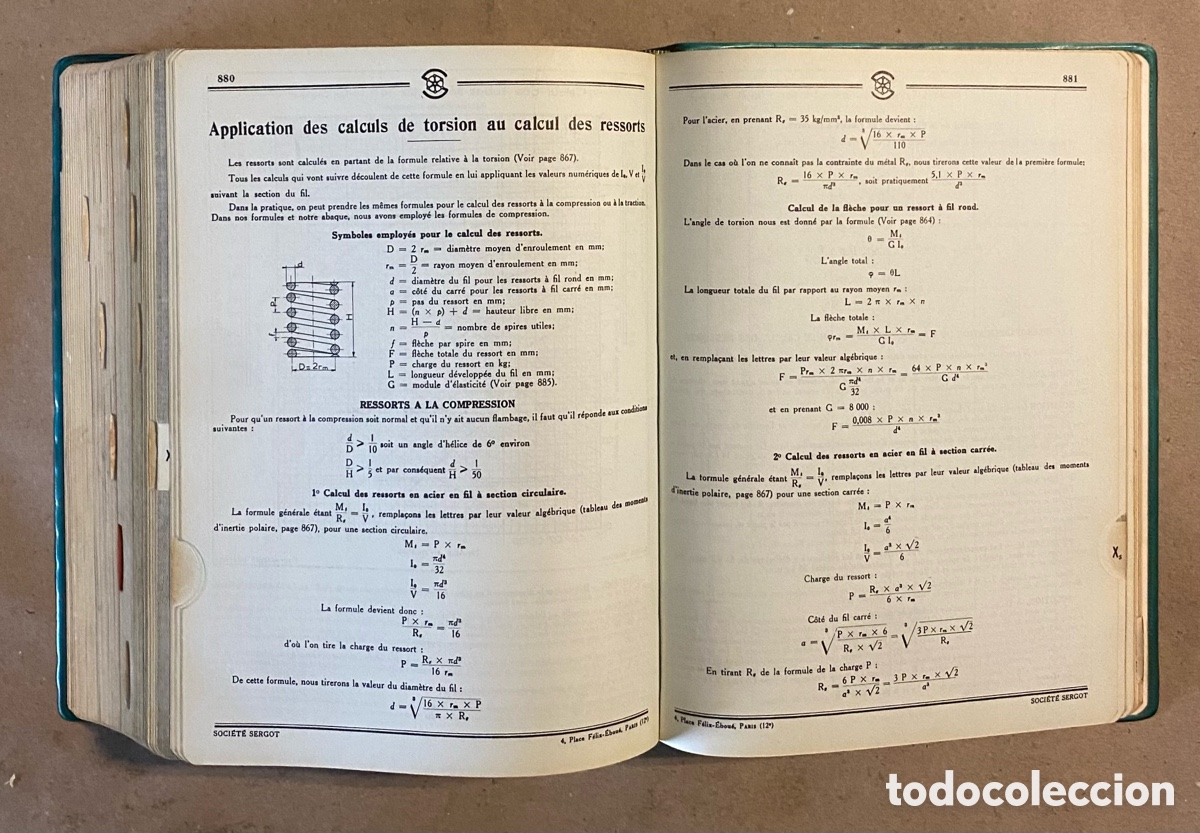 Libros de segunda mano: CATALOGUE - FORMULAIRE SERGOT N&deg; 61 (1964). - Foto 12