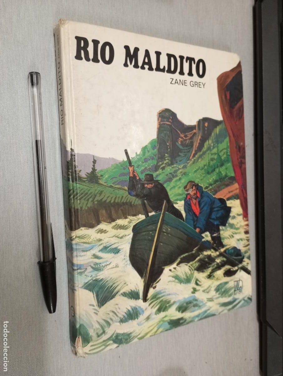 Libros de segunda mano: R&Iacute;O MALDITO / ZANE GREY / SUSAETA EDICIONES 1981 - Foto 1