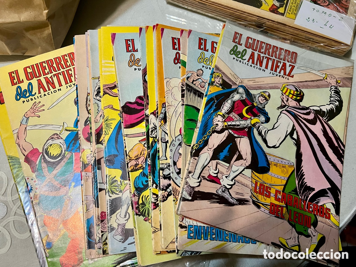 Libros de segunda mano: Colecci&oacute;n El Guerrero del Antifaz - Foto 6