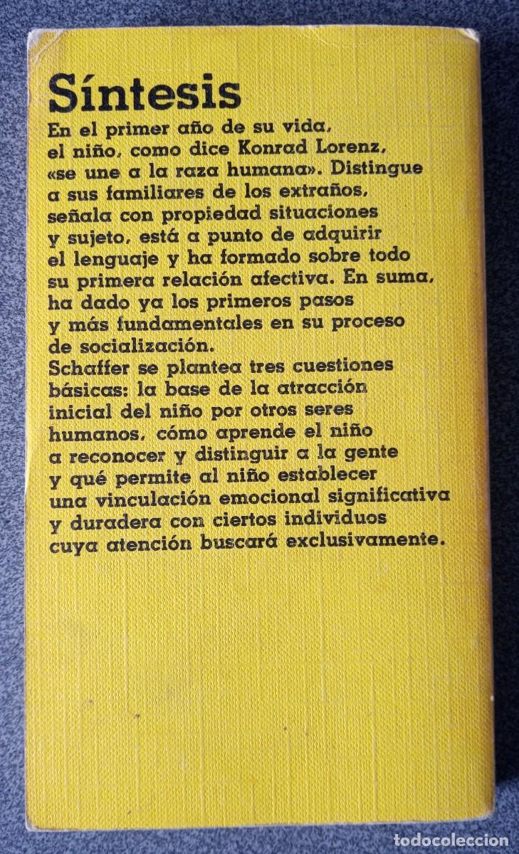 Libros de segunda mano: El Desarrollo De La Sociabilidad H.R.Schaffer - Foto 9