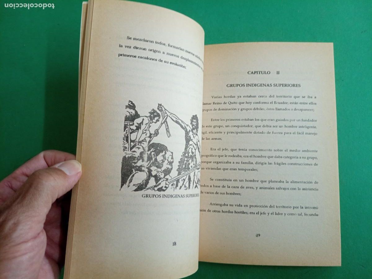 Libros de segunda mano: Antiguo y raro libro Etnico GRITO INDIGENA. Indios ecuatorianos. - Foto 3