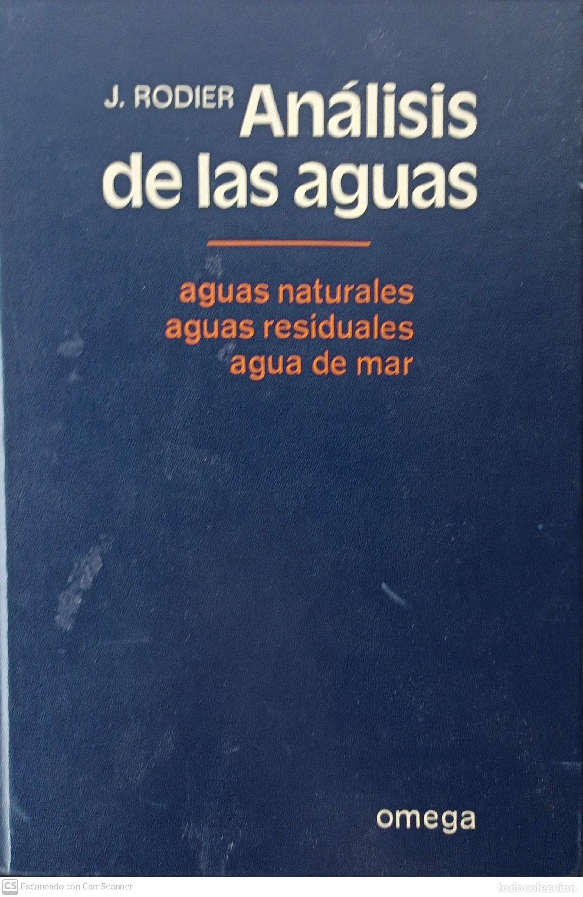 Libros de segunda mano: An&aacute;lisis de las aguas - J. Rodier - Foto 1
