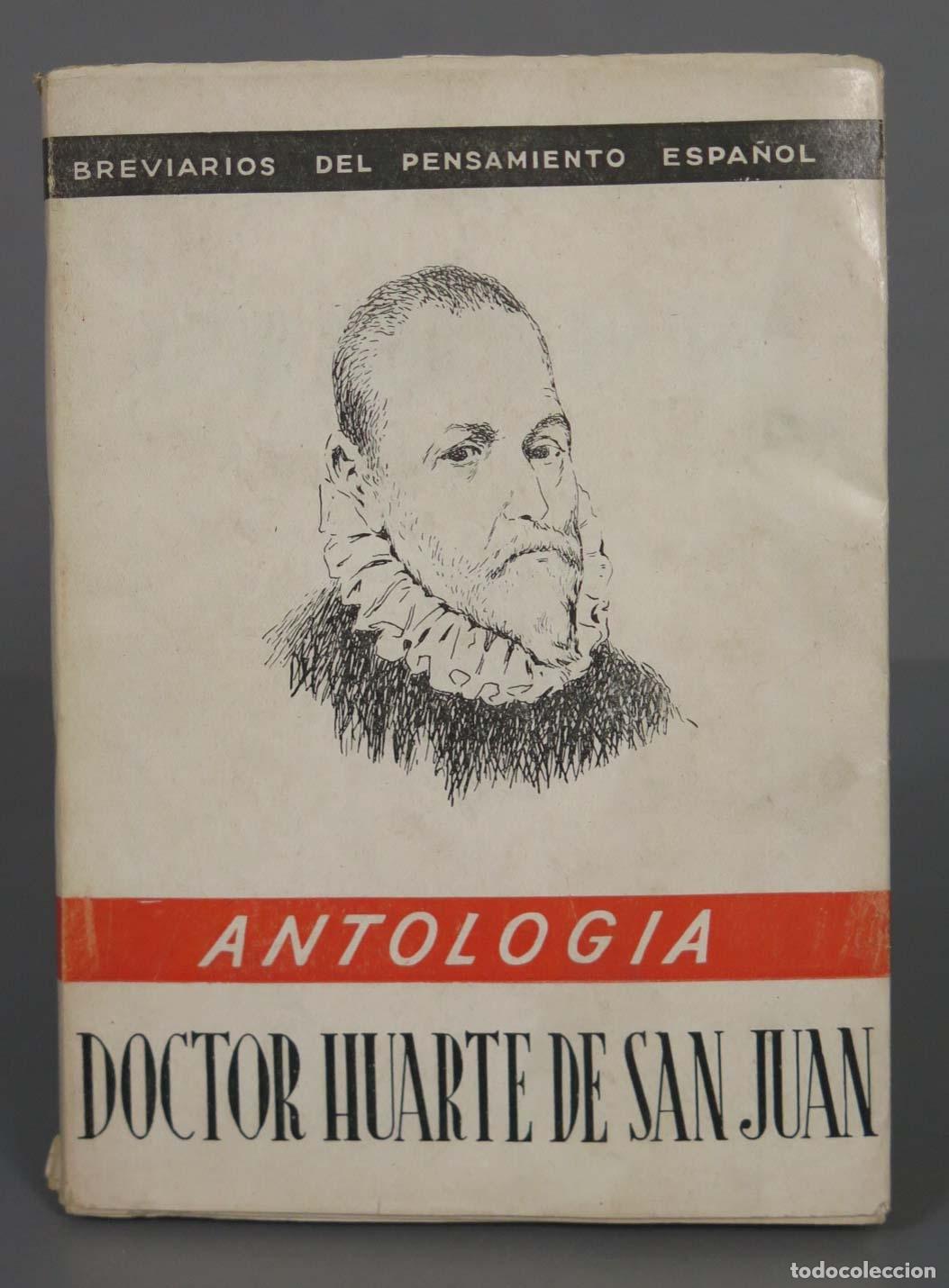 Libros de segunda mano: Antolog&iacute;a Huarte de San Juan - Foto 1