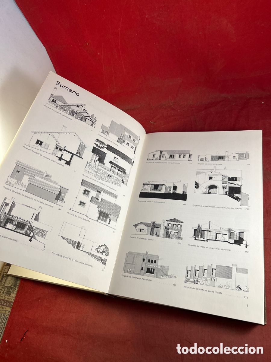 Libros de segunda mano: PROYECTOS DE CHALETS BIBLIOTECA DE ARQUITECTURA Y CONSTRUCCI&Oacute;N - Foto 3
