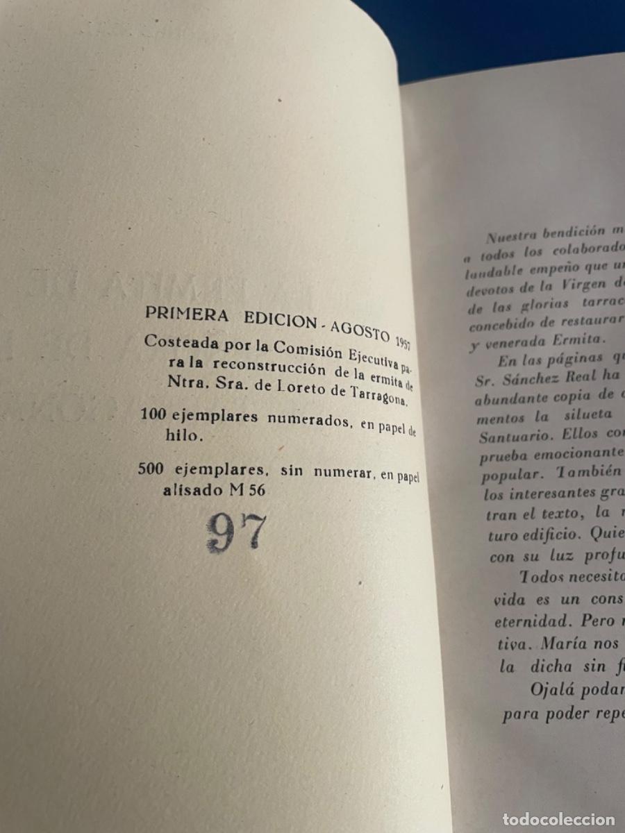 Libros de segunda mano: La ermita de Nuestra Se&ntilde;ora de Loreto de Tarragona. - Foto 4