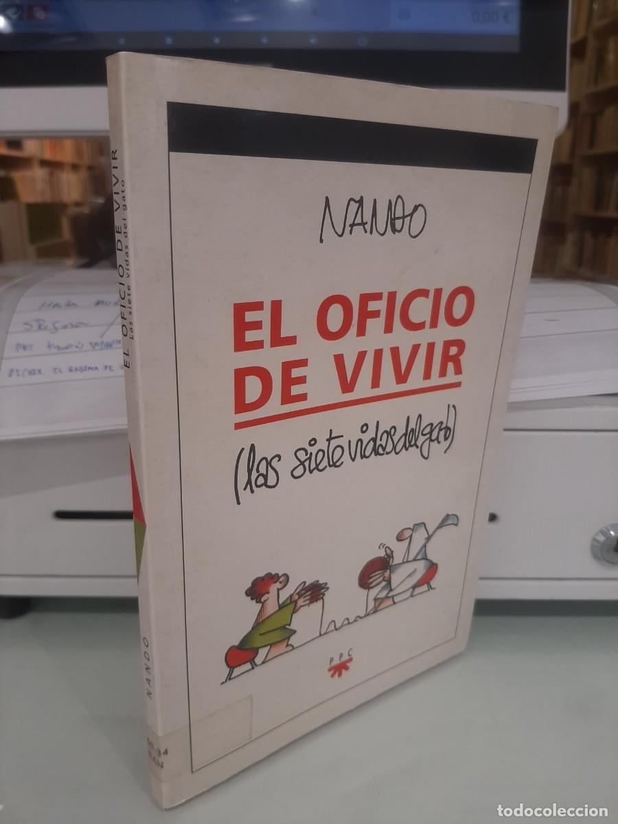 Libros de segunda mano: Nando. El oficio de vivir. Las siete vidas del gato - Foto 2