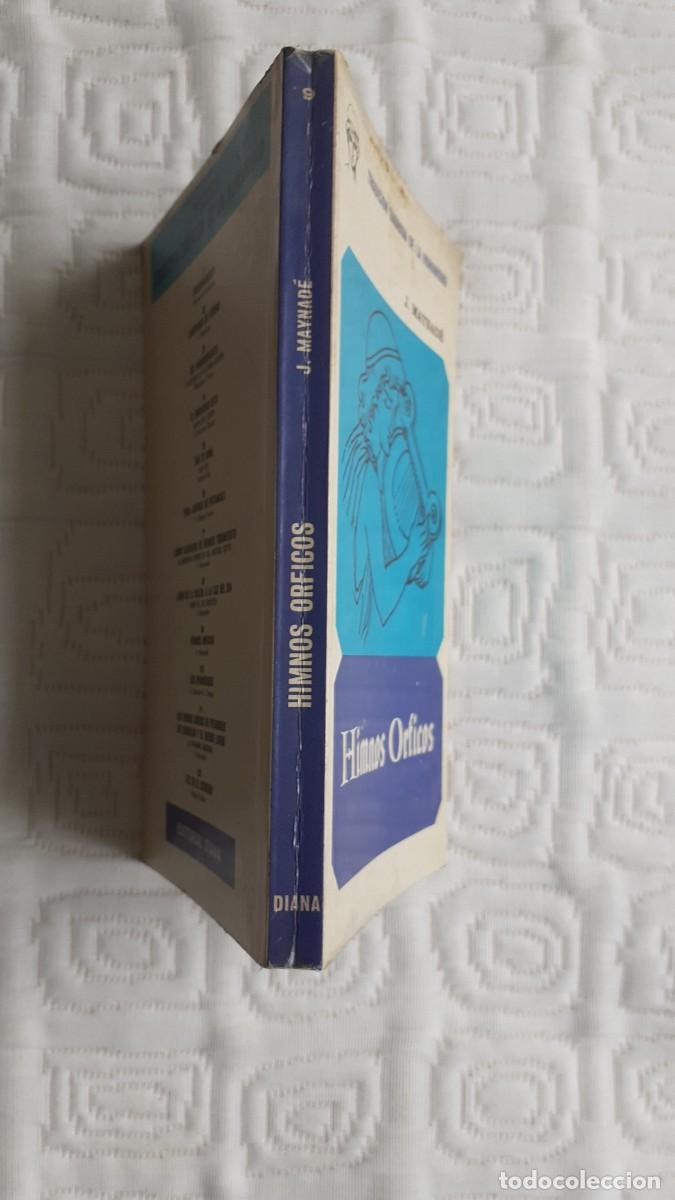 Libros de segunda mano: Himnos &Oacute;rficos (J Maynad&eacute;) (Ed Diana) - Foto 2