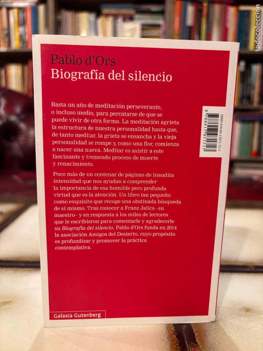 Libros de segunda mano: Biograf&iacute;a del silencio. Pablo D&acute;Ors - Foto 2