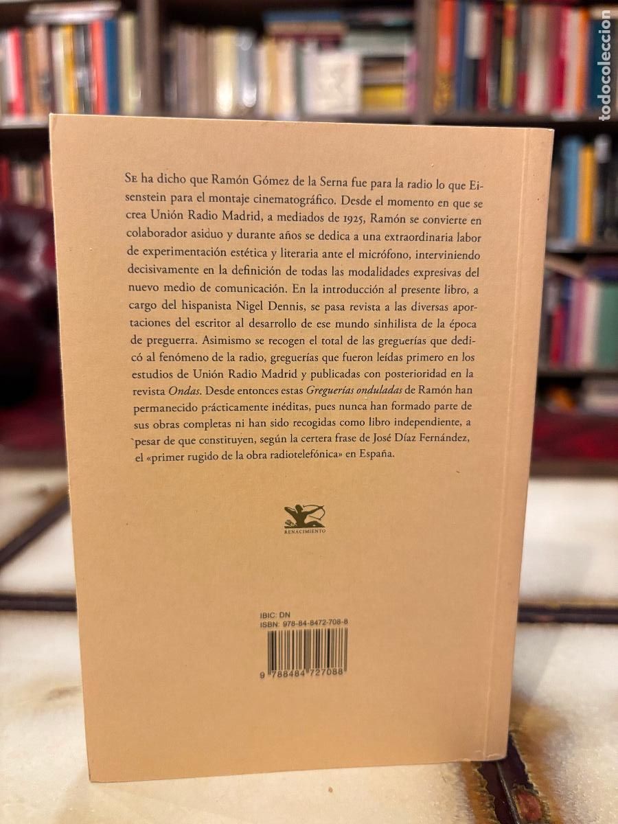 Libros de segunda mano: Greguer&iacute;as onduladas. Ram&oacute;n G&oacute;mez de la Serna - Foto 2