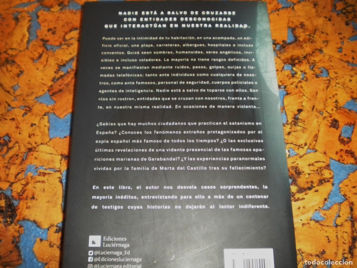 Libros de segunda mano: Libro. LOS SIN ROSTRO. Autor. DAVID CUEVAS. Fen&oacute;me&ntilde;os Extra&ntilde;os. Esoterismo. - Foto 2