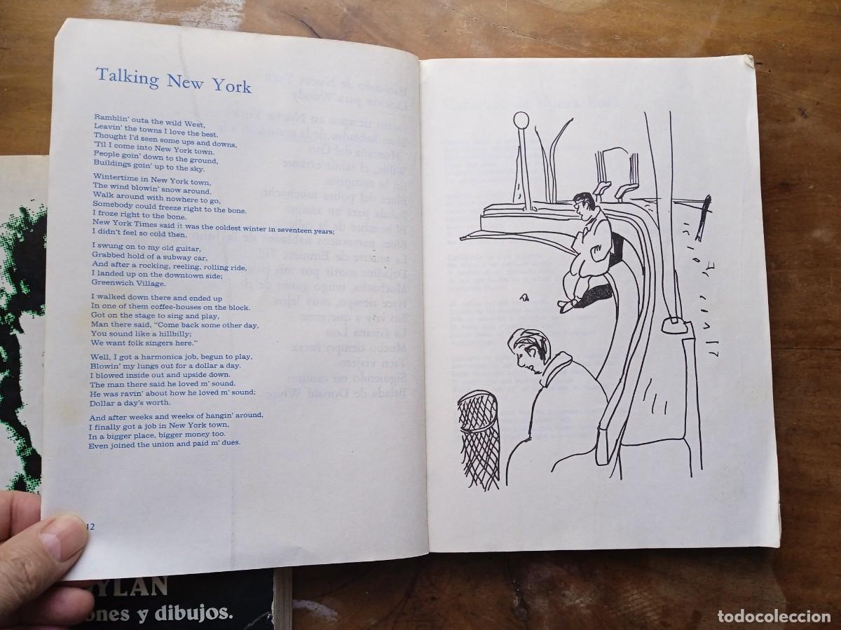 Libros de segunda mano: Bob Dylan. Escritos, canciones y dibujos 1974 - Foto 7