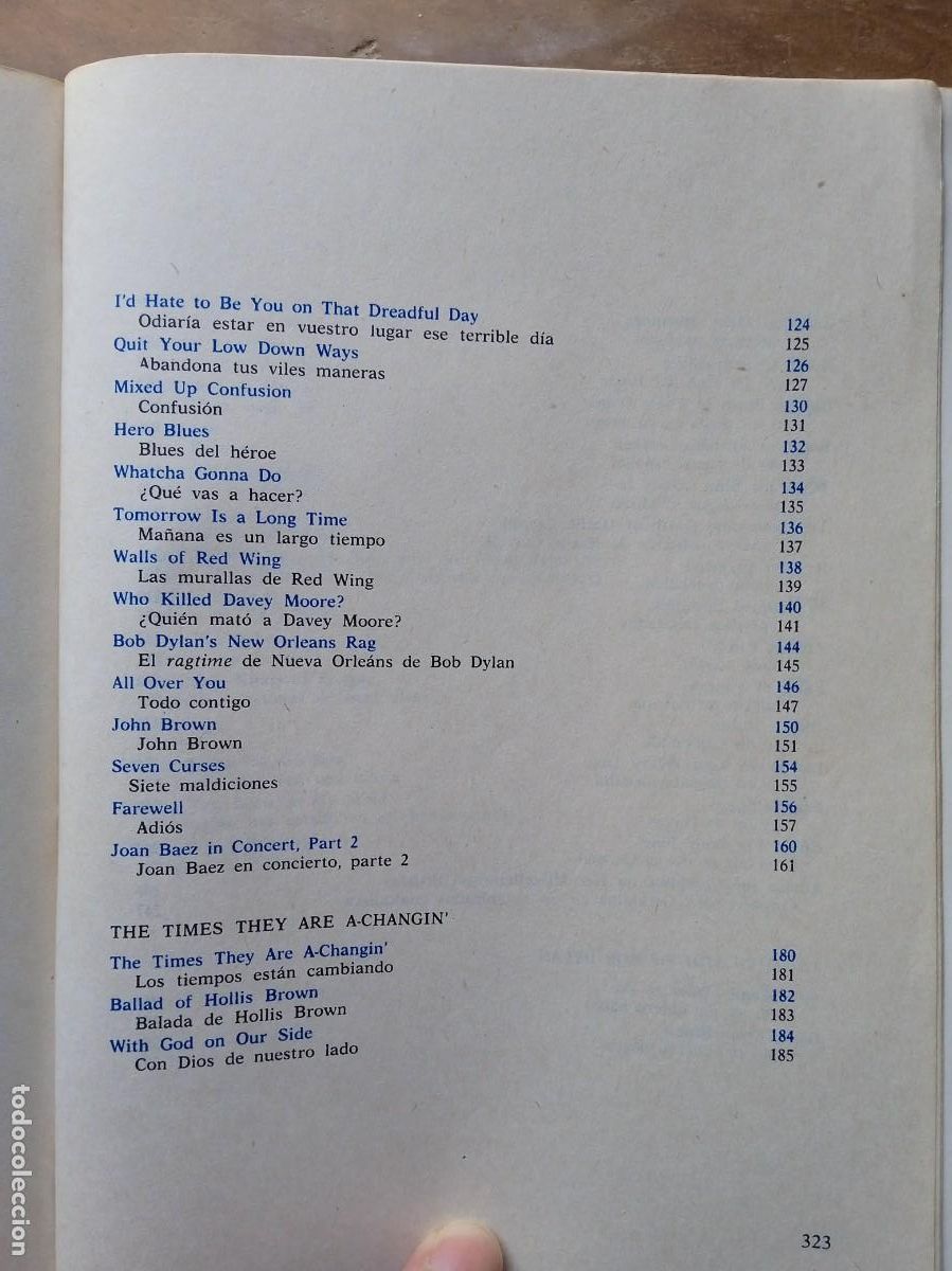 Libros de segunda mano: Bob Dylan. Escritos, canciones y dibujos 1974 - Foto 11