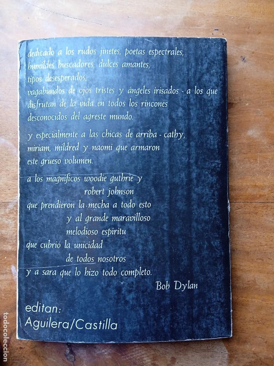 Libros de segunda mano: Bob Dylan. Escritos, canciones y dibujos 1974 - Foto 15