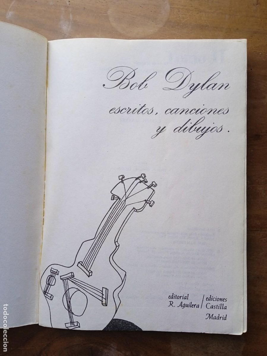 Libros de segunda mano: Bob Dylan. Escritos, canciones y dibujos 1974 - Foto 17