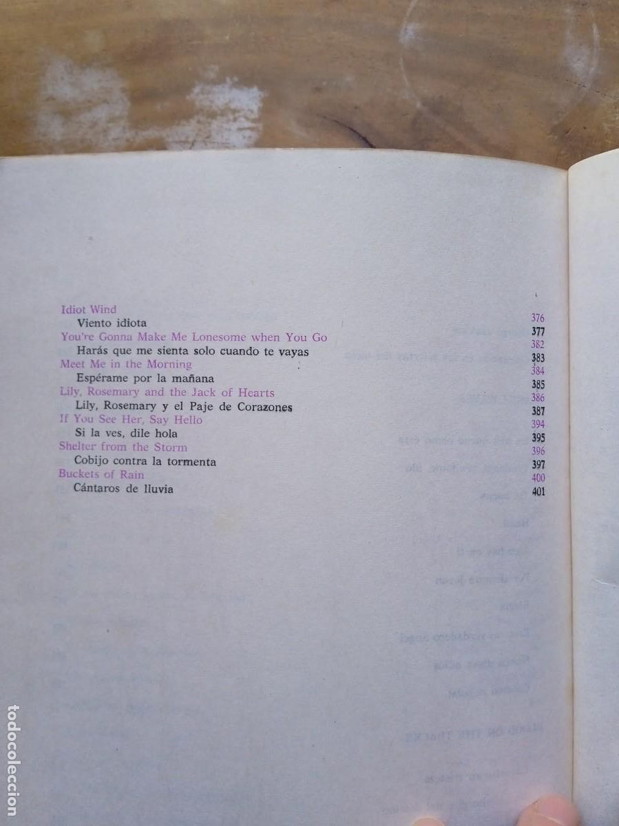 Libros de segunda mano: Bob Dylan. Escritos, canciones y dibujos 1974 - Foto 28