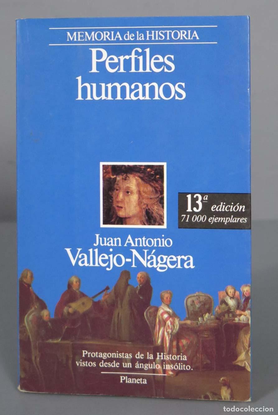 Libros de segunda mano: Perfiles humanos Vallejo-N&aacute;gera, - Foto 1