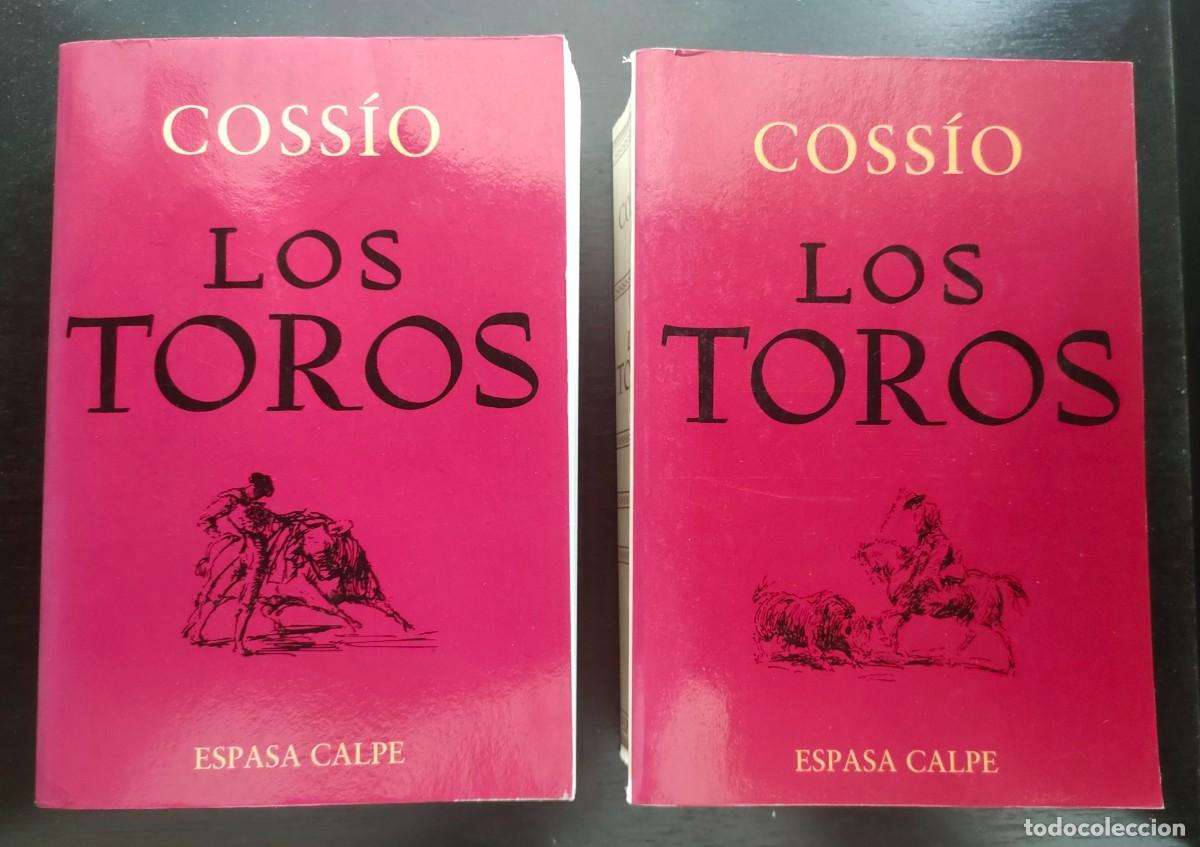 Libros de segunda mano: Jos&eacute; Mar&iacute;a Coss&iacute;o. Los toros. 1995 - Foto 1