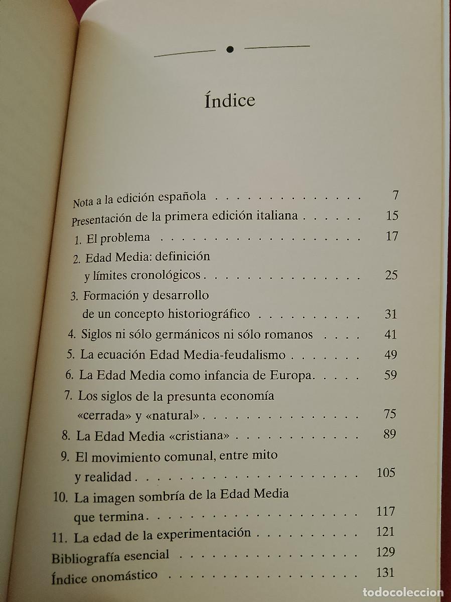 Libros de segunda mano: Giuseppe Sergi: La idea de Edad Media (SUBRAYADO) (Editorial Cr&iacute;tica. 2001) - Foto 3