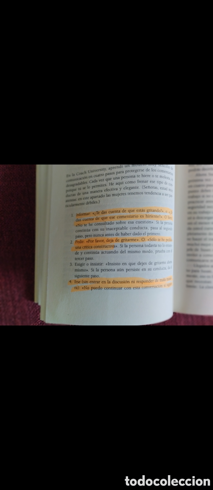 Libros de segunda mano: &rdquo;Coaching para el &Eacute;xito&rdquo;.Talane Miedaner. - Foto 5