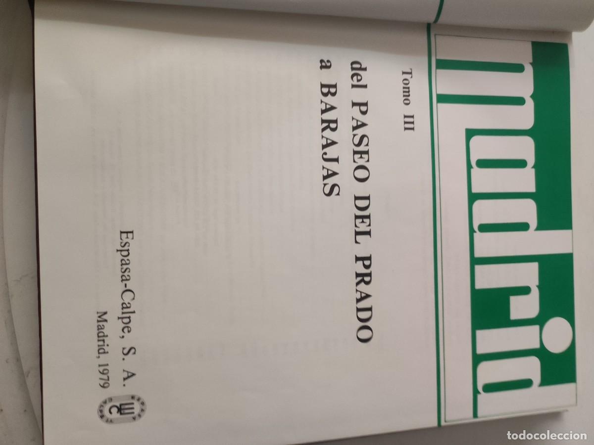 Libros de segunda mano: Madrid. Volumen 3: Paseo del Prado. Barajas. - Foto 2