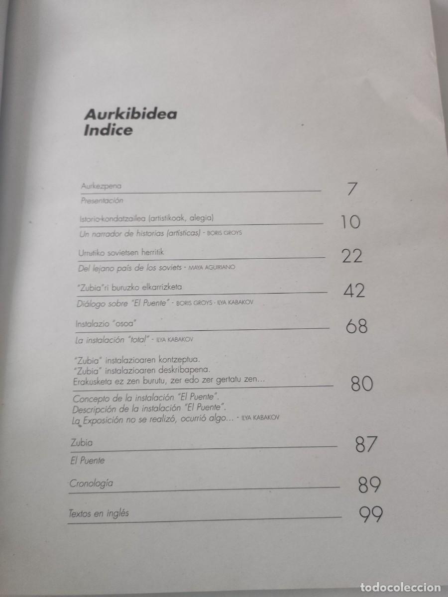 Libros de segunda mano: Zubia. El puente. Moct. Kabakov. - Foto 4