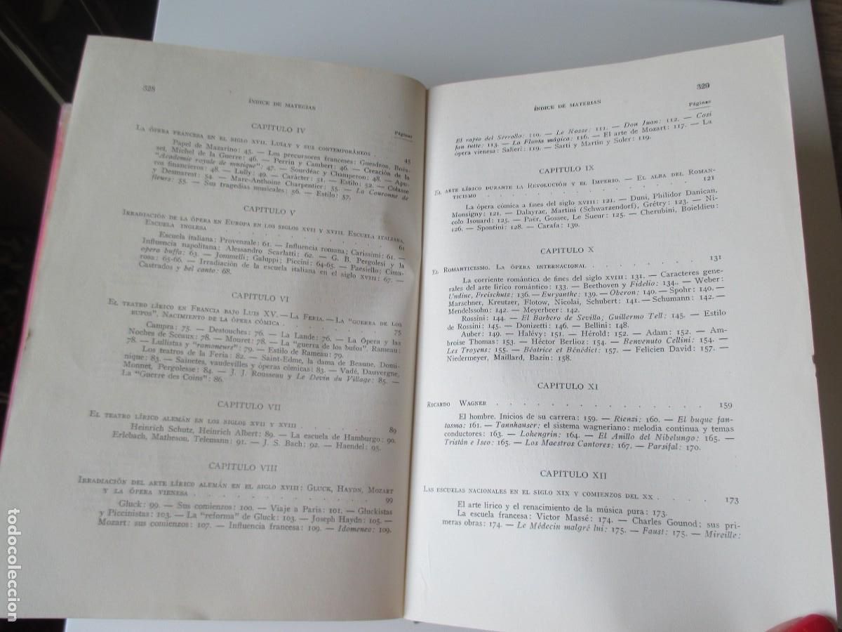 Libros de segunda mano: REN&Eacute; DUMESNIL Historia del teatro l&iacute;rico W34202 - Foto 4