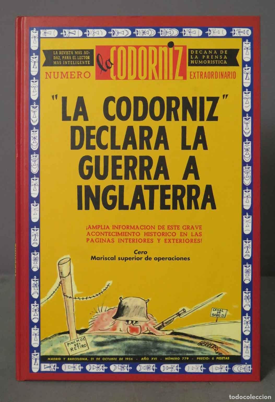 Libros de segunda mano: LA Codorniz Declara LA Guerra a Inglaterra P. Garcia - Foto 1