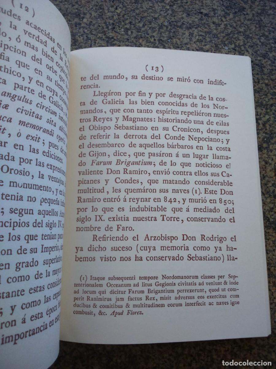 Libros de segunda mano: HISTORIA DE LA TORRE DE HERCULES -- JOSEPH CORNIDE -- CORU&Ntilde;A 1986 -- - Foto 2
