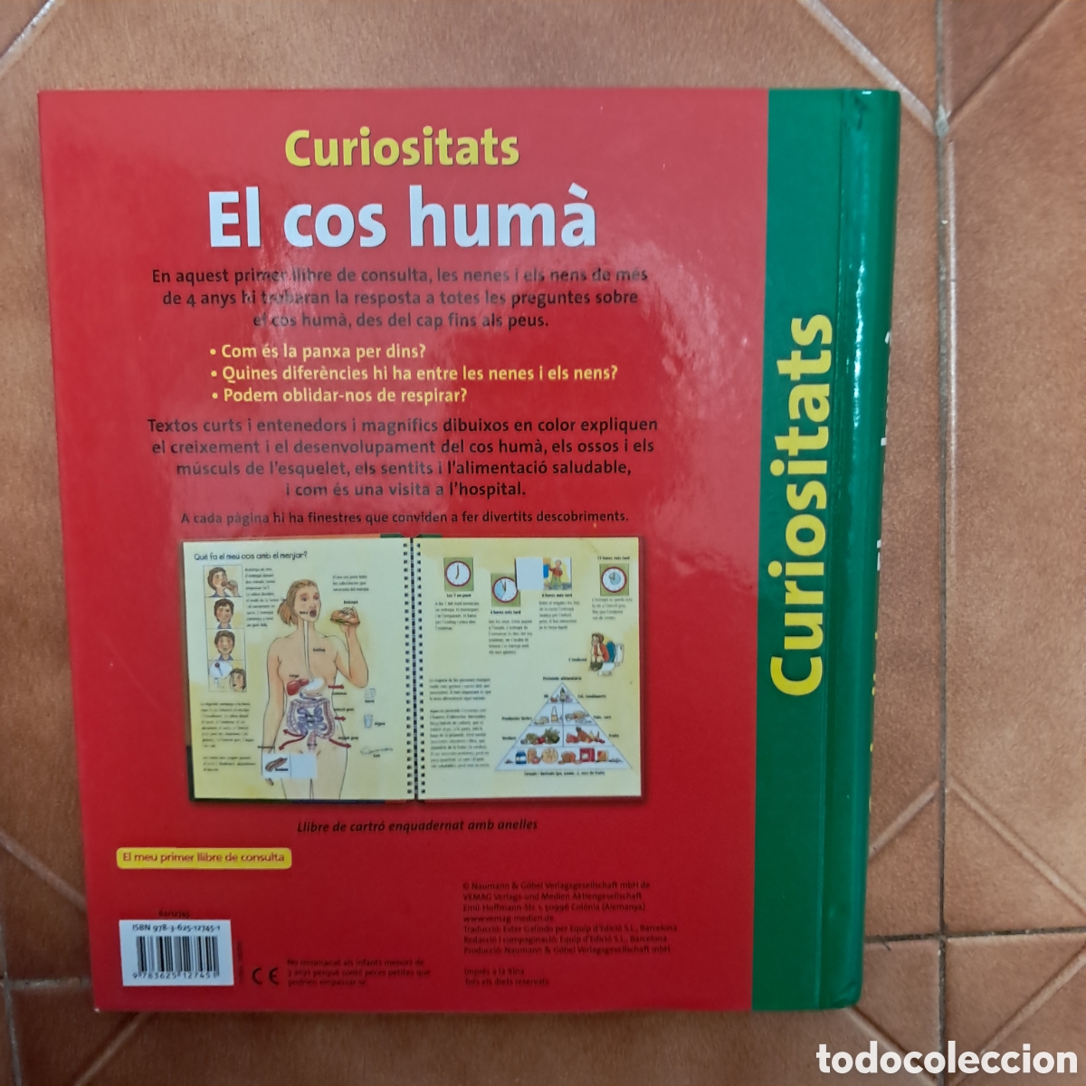 Libros de segunda mano: El cos hum&agrave; CURIOSITATS amb finestres POP UP - en catal&agrave; - Foto 6