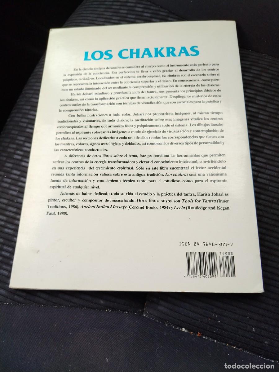 Libros de segunda mano: Los chakras -Harish Johari -centros energ&eacute;ticos de la transformaci&oacute;n - Foto 3
