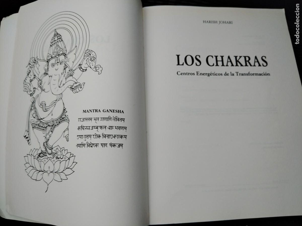 Libros de segunda mano: Los chakras -Harish Johari -centros energ&eacute;ticos de la transformaci&oacute;n - Foto 4