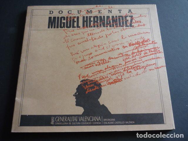Libros de segunda mano: DOCUMENTA MIGUEL HERNANDEZ CATALOGO EXPOSICION 1985 - Foto 1