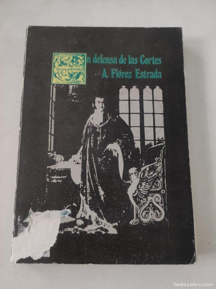 Libros de segunda mano: En defensa de las Cortes. A. Fl&oacute;rez Estrada. - Foto 1