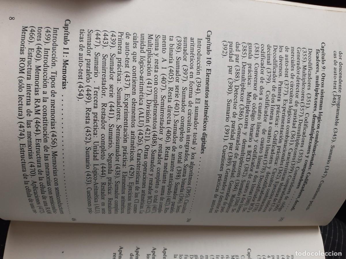 Libros de segunda mano: ELECTR&Oacute;NICA DIGITAL MODERNA. TEOR&Iacute;A Y PR&Aacute;CTICA. J.M. ANGULO - Foto 3
