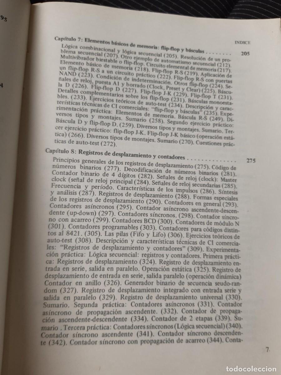 Libros de segunda mano: ELECTR&Oacute;NICA DIGITAL MODERNA. TEOR&Iacute;A Y PR&Aacute;CTICA. J.M. ANGULO - Foto 4