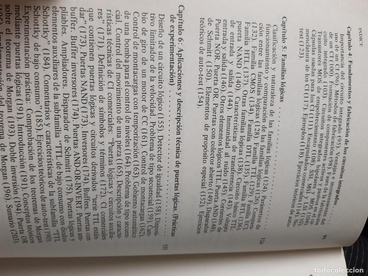 Libros de segunda mano: ELECTR&Oacute;NICA DIGITAL MODERNA. TEOR&Iacute;A Y PR&Aacute;CTICA. J.M. ANGULO - Foto 5