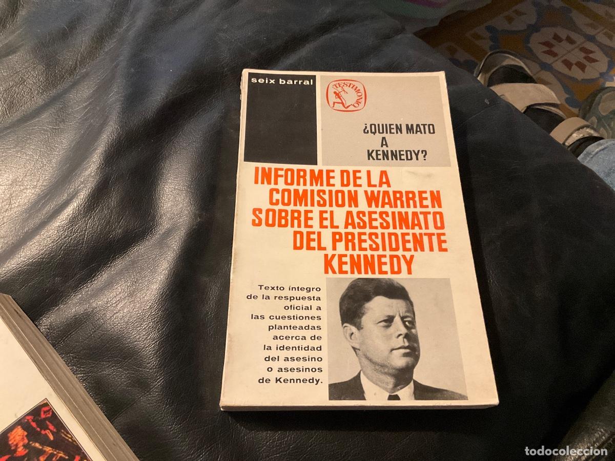 Gebrauchte B&uuml;cher: QUIEN MATO A KENNEDY? INFORME DE LA COMISION WARREN SOBRE EL ASESINATO DEL PRESIDENTE KENNEDY