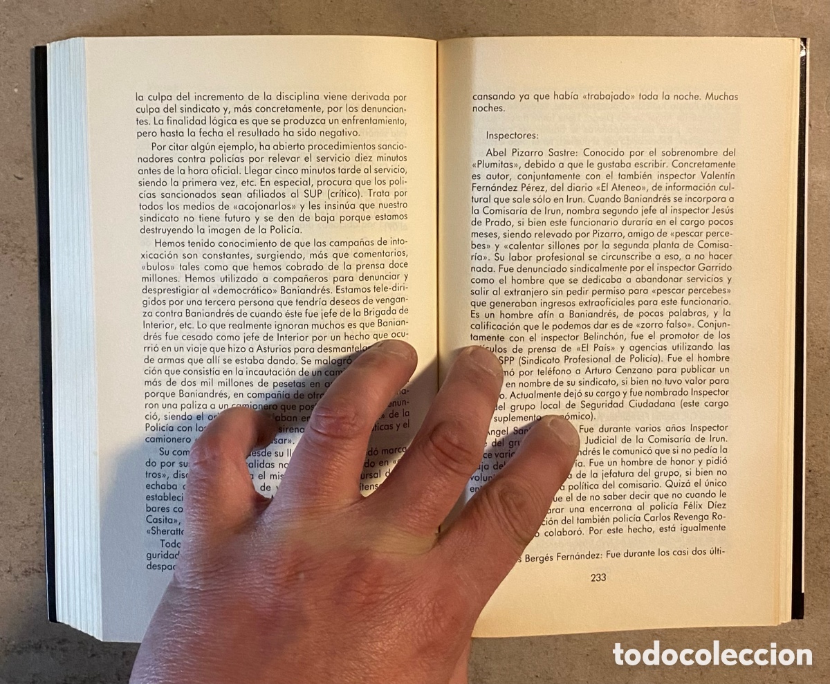 Libros de segunda mano: LA CLOACA VASCA, DE LAS RAZONES DE ESTADO A LOS SUMIDEROS DE EUSKADI. PEPE REI. - Foto 5