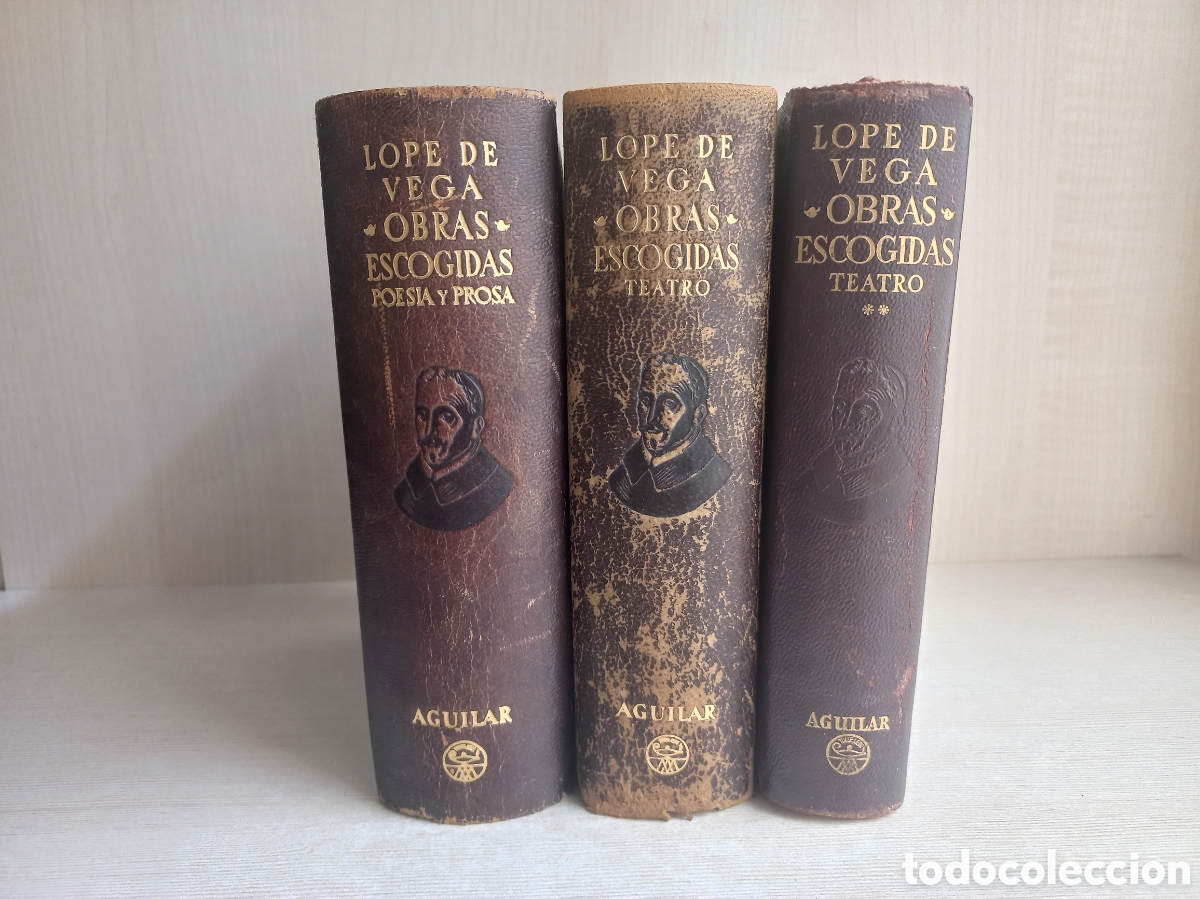 Libros de segunda mano: Obras Escogidas Lope de Vega. Aguilar. Primeras Ediciones. - Foto 1