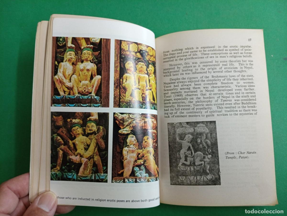 Libros de segunda mano: Antiguo libro Templos Er&oacute;ticos del Nepal. - Foto 5