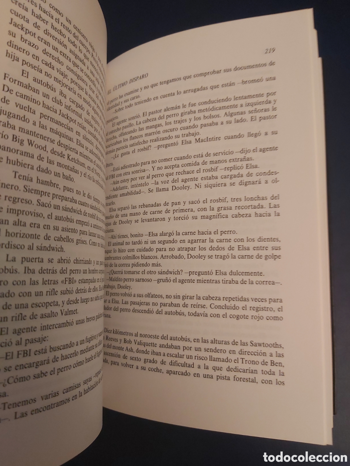 Libros de segunda mano: EL &Uacute;LTIMO DISPARO JAMES THAYER ESPASA CALPE 1995 - Foto 5