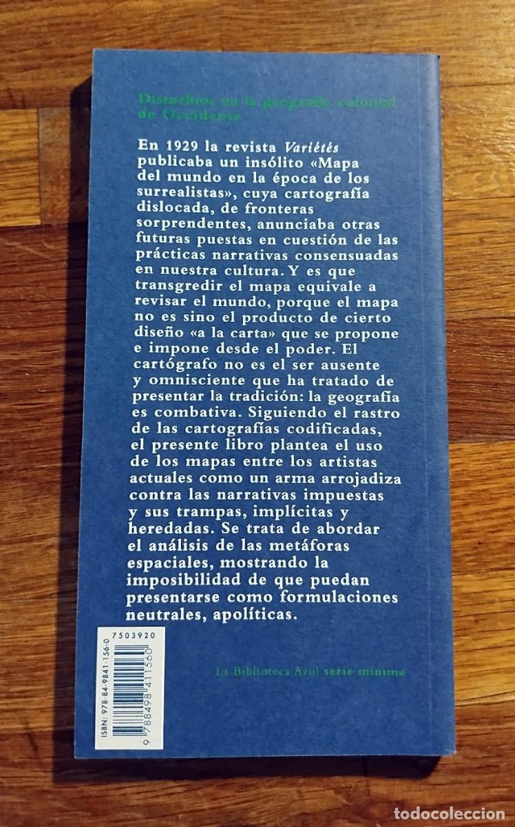 Libros de segunda mano: Estrella de Diego, Contra el mapa, Siruela, 2008 - Foto 2