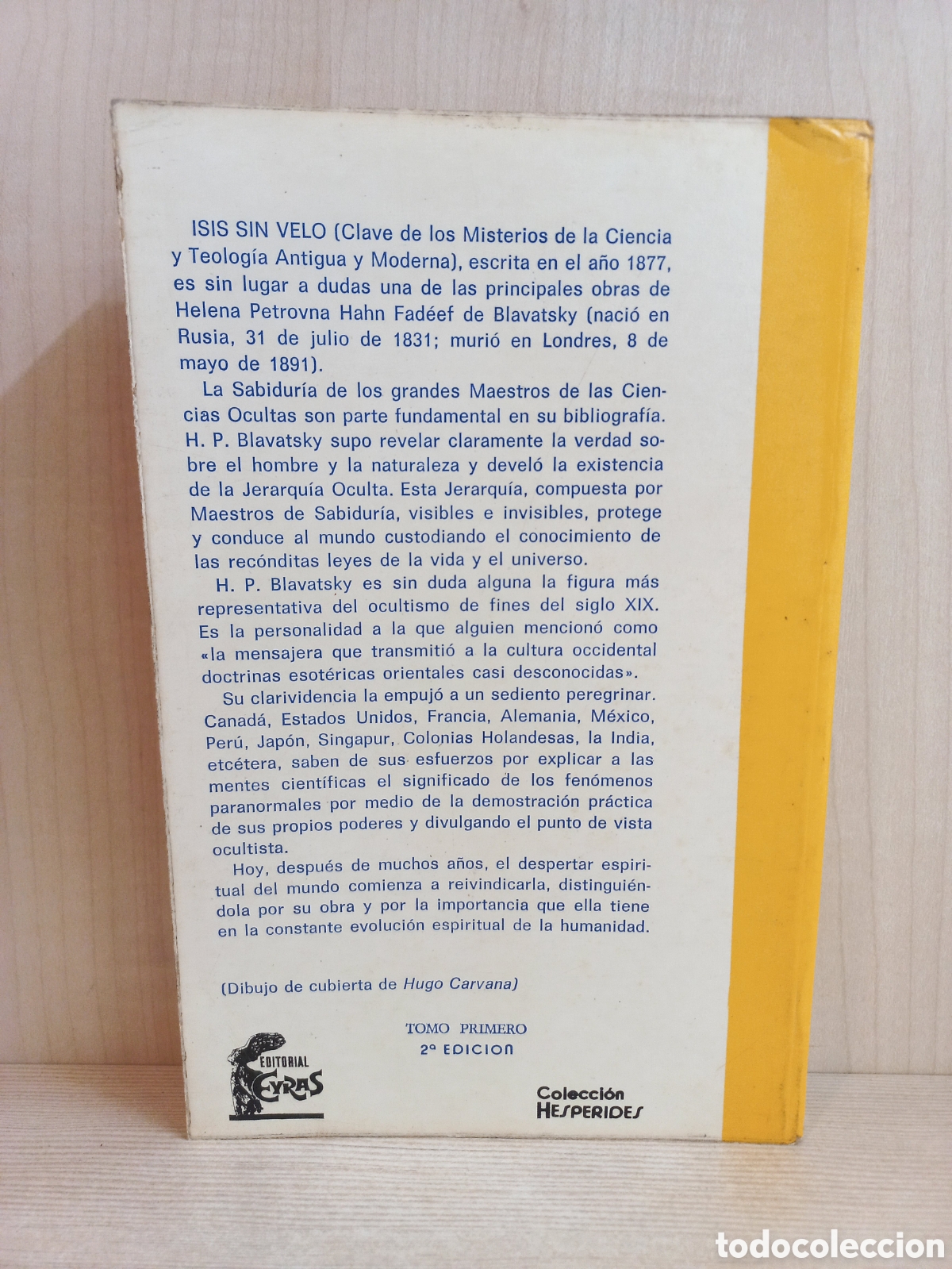 Libros de segunda mano: Isis sin velo tomo I. Blavatsky. Editorial Eyras, 1978. - Foto 3