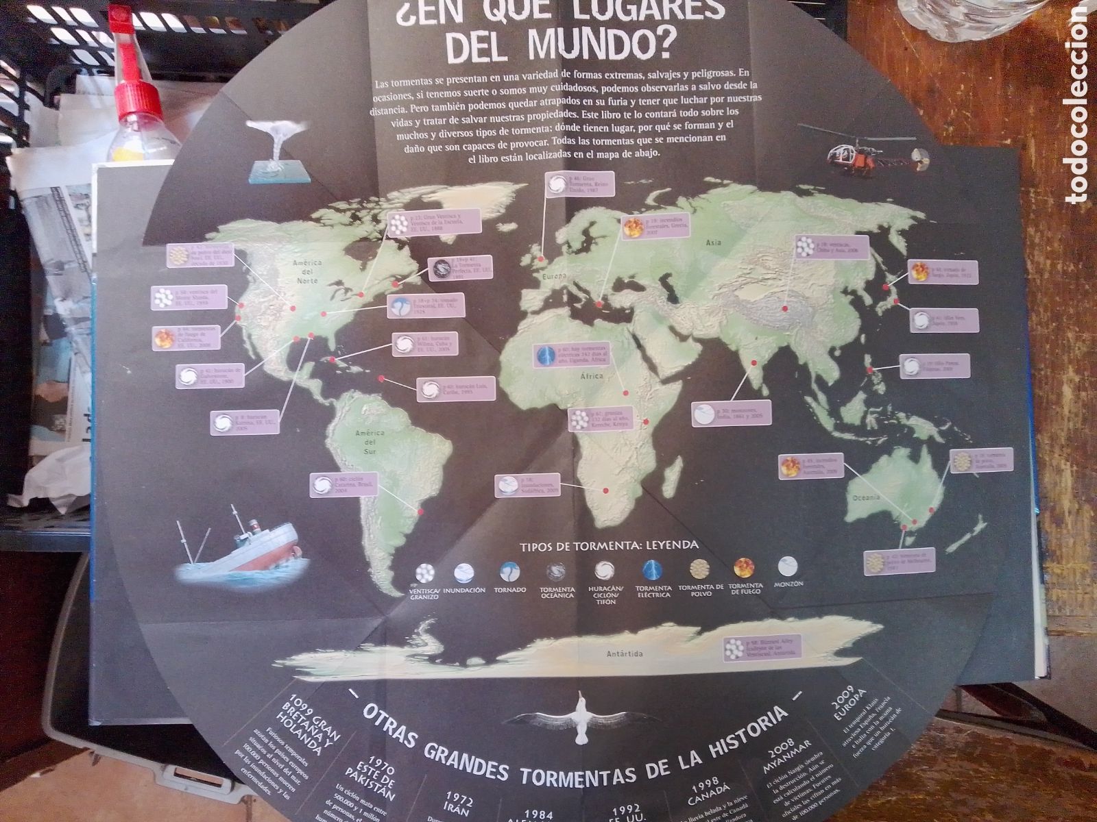 Libros de segunda mano: TORMENTAS. GRAF, MIKE. CIRCULO DE LECTORES. INFINITY. 2011. METEOROLOGIA. - Foto 3