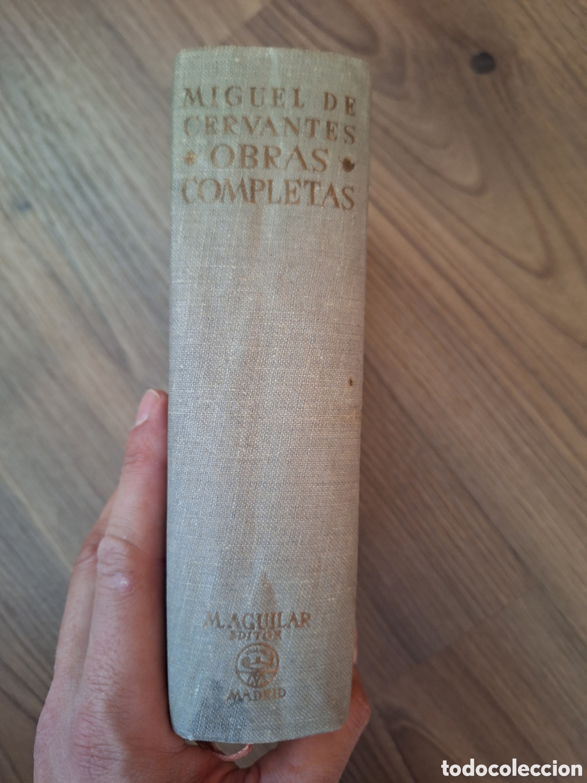 Libros de segunda mano: MIGUEL DE CERVANTES, Obras completas (a&ntilde;o 1946) - Foto 4