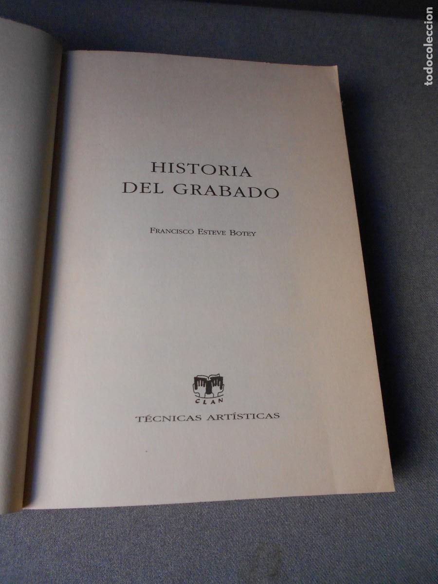 Libros de segunda mano: HISTORIA DEL GRABADO - Foto 2