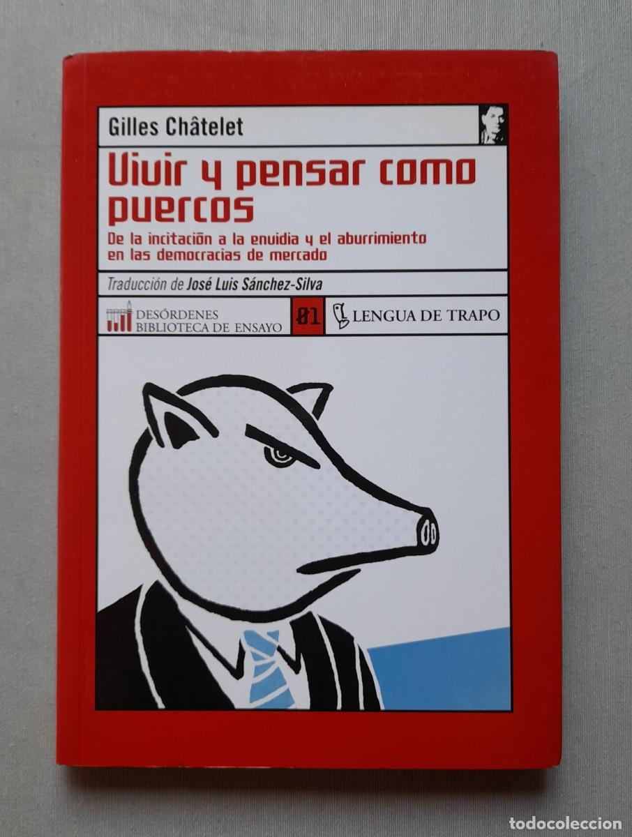 Libros de segunda mano: Vivir y pensar como puercos - Foto 1