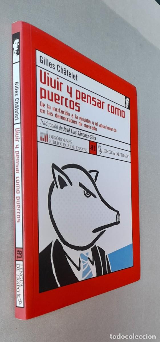 Libros de segunda mano: Vivir y pensar como puercos - Foto 3